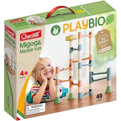 Quercetti 86535 PlayBio – Migoga Marble Run – Zboží Dáma
