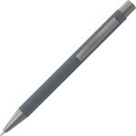 Eurocom Алуминиева химикалка Oslo Rubber, СИВ (31477-А-СИВ)