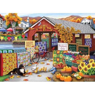 Cobble Hill - Puzzle Harvest Festival 500 XXL - 500 piese