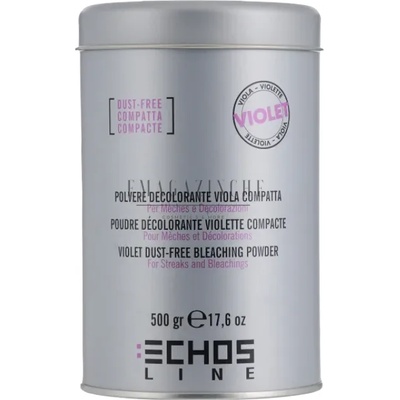 Echosline Italy EchosLine Обезпрашена виолетова супра с кератин и нар 500 гр. Technical products Dust-Free Bleaching Powder - Violet (0420746)