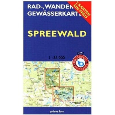 Rad-, Wander- & Gewässerkarte Spreewald, 2 Bl.