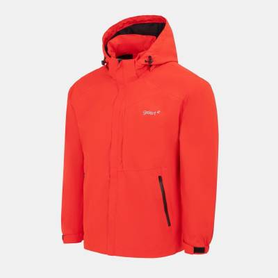Gelert Непромокаемо яке Gelert Men's Hooded Water Resistant Windproof Waterproof Jacket - Red