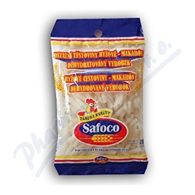 Safoco Těstoviny rýžové makaróny 200 g