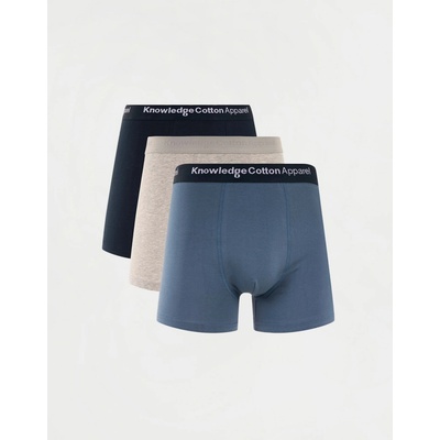 Knowledge Cotton 3 Pack Underwear 1361 China Blue