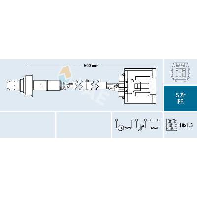 Lambda sonda FAE 75089