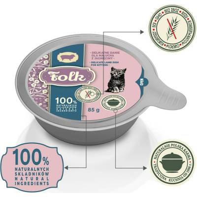 Folk Kitten Delicate lamb dish 85 g