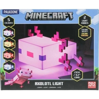 Minecraft Světlo - Axolotl