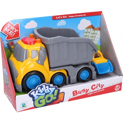 Wiky Vehicles Kiddy Auto sklápacie s efektami 195 cm buldozér 8 cm