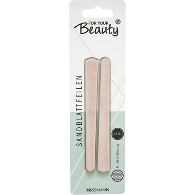 for your Beauty Pilník na nehty pískový různé druhy 10 ks