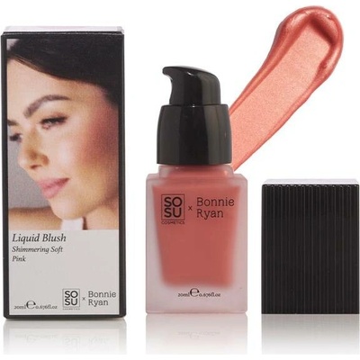 SOSU Cosmetics Rozjasňující tekutá tvářenka s hydratačním účinkem 20 ml