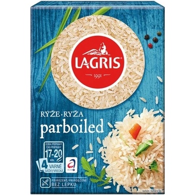 Lagris parboiled lúpaná vo varných vreckách ryža 400 g