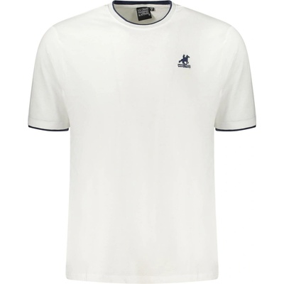 US Grand POLO SHORT SLEEVE T-SHIRT MEN WHITE bílá