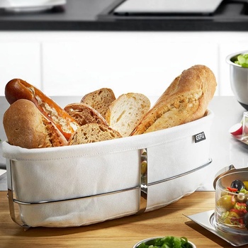 Image 1 of GEFU Бял овален панер за хляб GEFU от серия Brunch (GEFU33661)