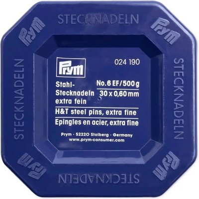 Špendlíky ocelové kalené 30x0,60mm stříbrné (Prym) - 500g – Zboží Dáma Špendlíky ocelové kalené 30x0,60mm stříbrné (Prym) - 500g – Zboží Dáma