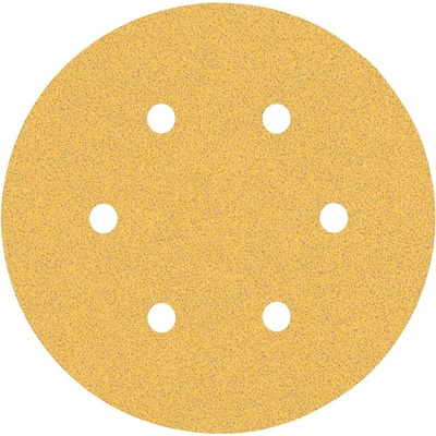 BOSCH Brúsny papier EXPERT C470 so 6 otvormi, 150 mm, zrnitosť 80, 5 ks 2608900815