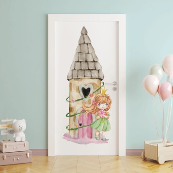 Image 1 of Art gift Нано стикери за детска стая - Приказна къщичка