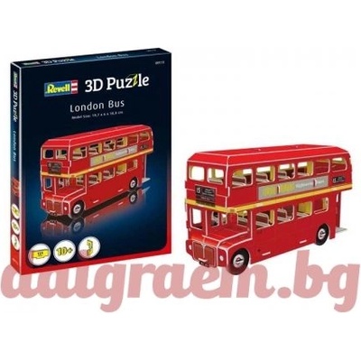 Revell 3D пъзел Revell 00113 - Лондонски автобус (R00113)
