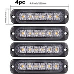  Габарити 4бр комплект, бели, led 12-24v 894058-1