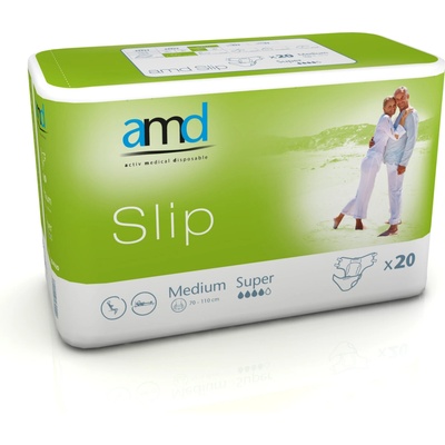 AMD Slip Super inkontinenčné plienky M 20 ks