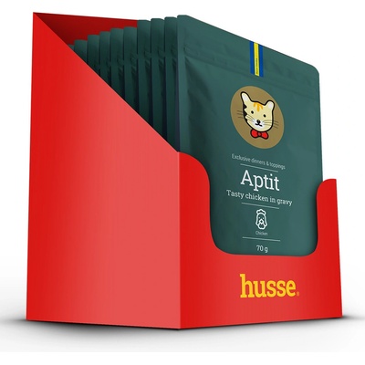 Husse Aptit Chicken 12 x 70 g