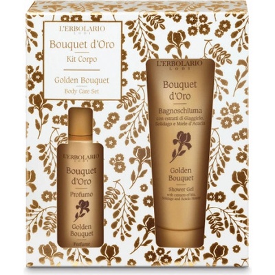L'erbolario Golden Boquet - Комплект парфюм EDP 50мл + 100мл пяна за вана и душ