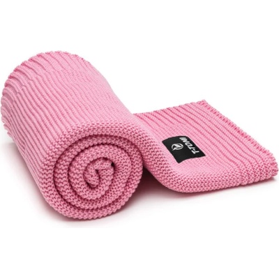 T-Tomi Knitted Blanket Pink Waves плетени одеяла 80 x 100 cm