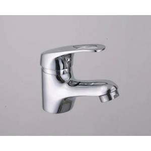 Inter Ceramic Стоящ смесител за умивалник " КАПРИ " ICF 1342041C, месинг, хром, 13x10х4.8см (1342041)