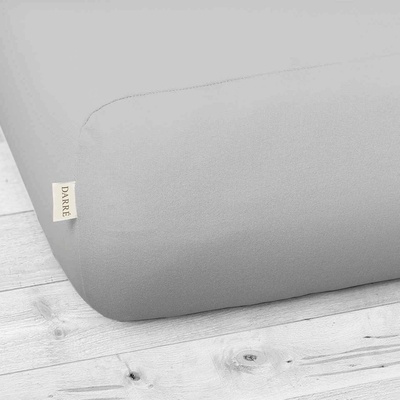 Darré Jersey prostěradlo new collection stříbrné 90x200x20