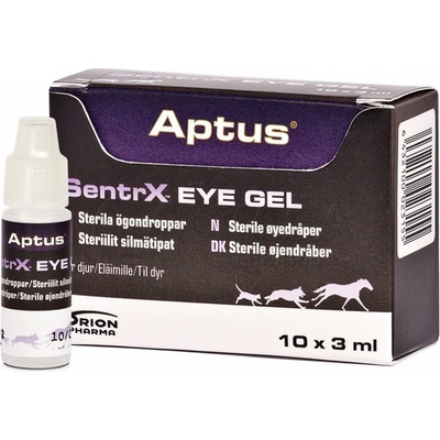 Orion Pharma Aptus Sentrx Vet Eye Gel 10 x 3 ml