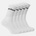 Prince Мъжки чорапи Prince 5Pk Socks Mens - White