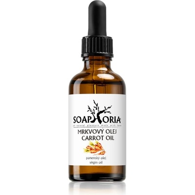 Soaphoria Organic Carrot Oil vyživující mrkvový olej na obličej, tělo a vlasy 50 ml