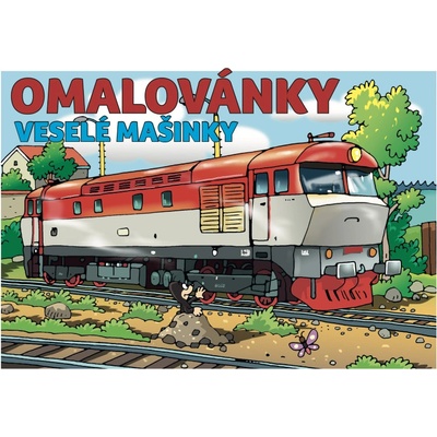 Omalovánky Veselé mašinky – Sleviste.cz