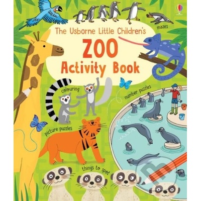 The Usborne Little Childrens Zoo Acivity Book - Rebecca Gilpin