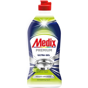 Medix Препарат за миене на съдове Premium, зелен, 415 ml