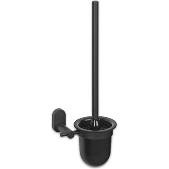Kela Черна четка за тоалетна за стена KELA от серия Alessio