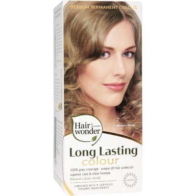 Hairwonder by Hennaplus Dlouhotrvající barva SYTĚ BLOND 7