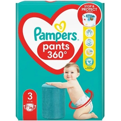 Pampers Active Baby 3 76 Ks