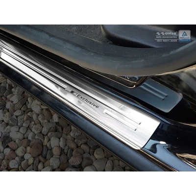 AVISA Ochranné kryty prahov, Renault Fluence, 2009-2014, Sedan, Exclusive