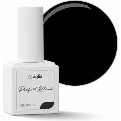 Aglia PERFECT BLACK gel lak na nehty 8 ml