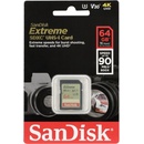 SanDisk SDHC Extreme 64 GB UHS-I U3 V30 SDSDXVE-064G-GNCIN