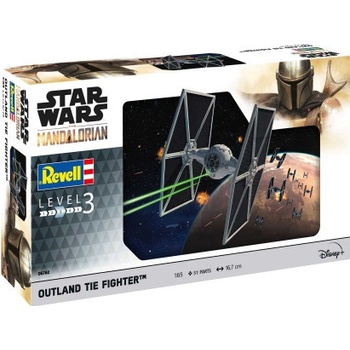 Revell Star Wars The Mandalorian: Outland TIE Fighter Plastic ModelKit SW 06782 1:65