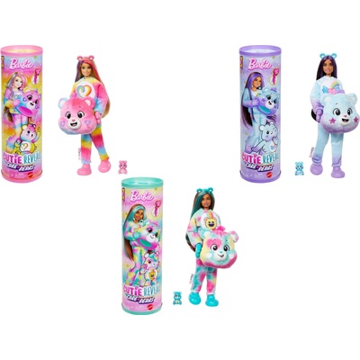 Barbie Cutie Reveal Care bears modrý
