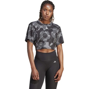 ADIDAS Тениска Train Essentials AOP Floral Print Crop (IJ5370)