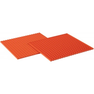 Q-Bricks Stavební podložka 20x20 jasně oranžová