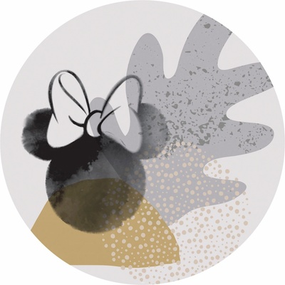Komar Samolepicí vliesová fototapeta Dot Minnie Loop Art pr. 125 cm
