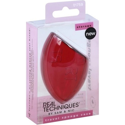 Real Techniques Miracle пластмасова гъба за грим червена