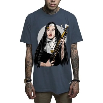 Image 1 of MAFIOSO мъжка тениска MAFIOSO - Sister Monroe 2.0 - STEEL СИН - MAF037