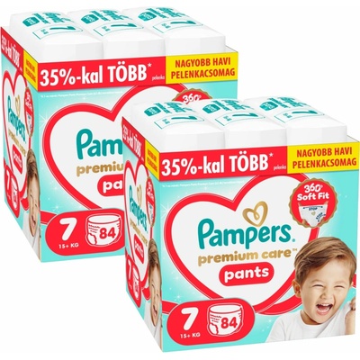 Pampers Premium Care 7 168 ks
