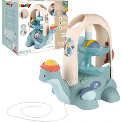 Smoby LS korytnačka s loptičkami 28x20x29 modrá