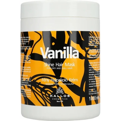 Kallos Vanilla Shine Hair Mask Балсам-маски за коса 1000ml